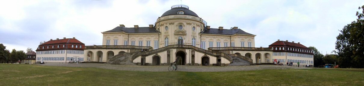 Panoram of Schloss Solitude